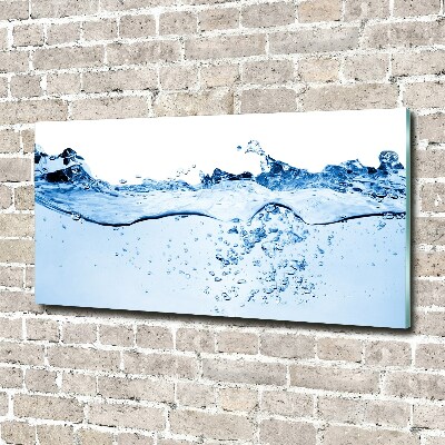 Schilderij op glas Water