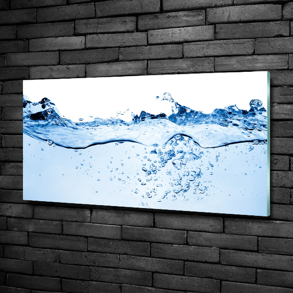 Schilderij op glas Water