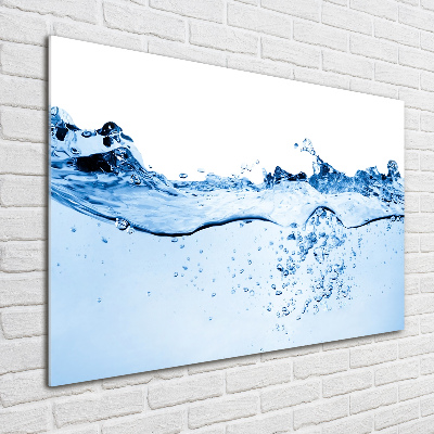 Schilderij op glas Water