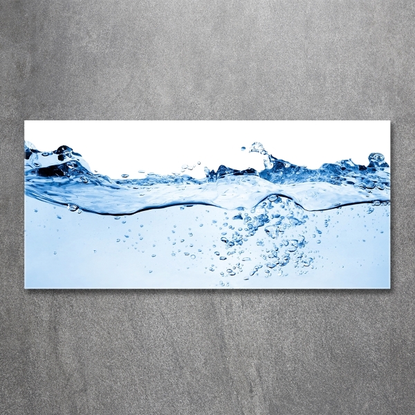 Schilderij op glas Water
