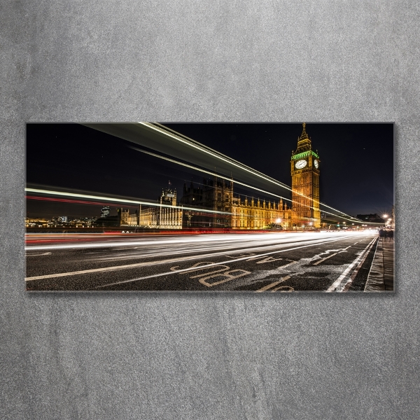 Schilderij glas Big Ben Londen