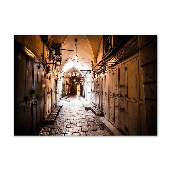 Schilderij op glas Jeruzalem