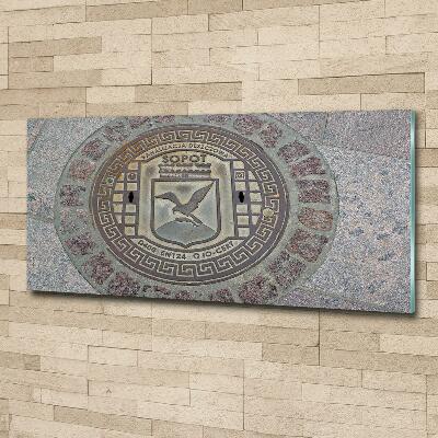 Glazen schilderij Sopot-put