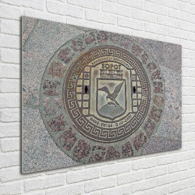 Glazen schilderij Sopot-put