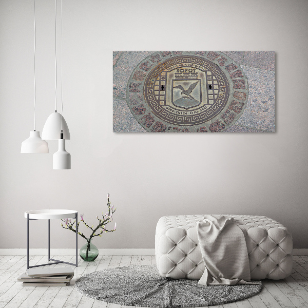 Glazen schilderij Sopot-put