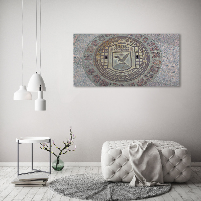 Glazen schilderij Sopot-put