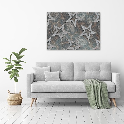 Foto schilderij op glas Steensterren