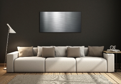 Schilderij op glas Metalen achtergrond