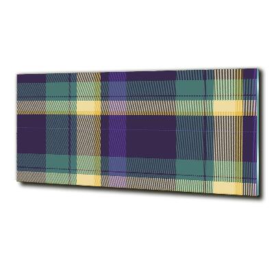 Glazen schilderij Geruite textuur