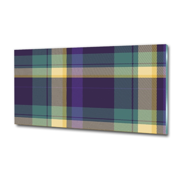 Glazen schilderij Geruite textuur