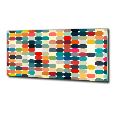 Schilderij op glas Geometrische achtergrond