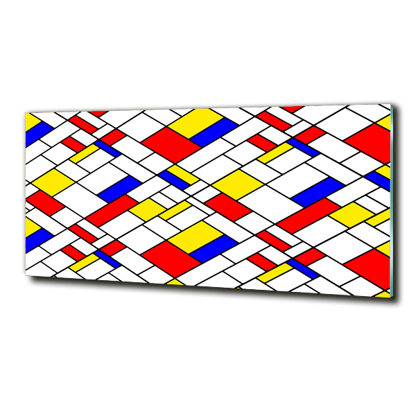 Schilderij glas Abstractie