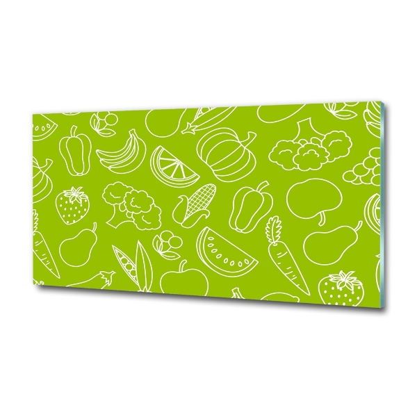 Foto schilderij op glas Fruit en groenten