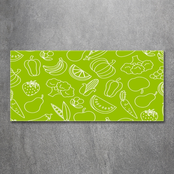 Foto schilderij op glas Fruit en groenten