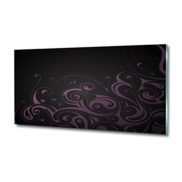 Foto schilderij op glas Ornamenten