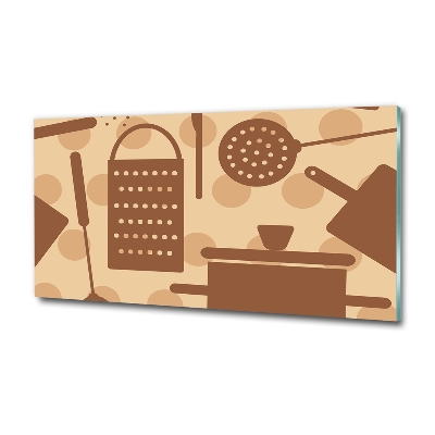 Schilderij op glas Keukengerei