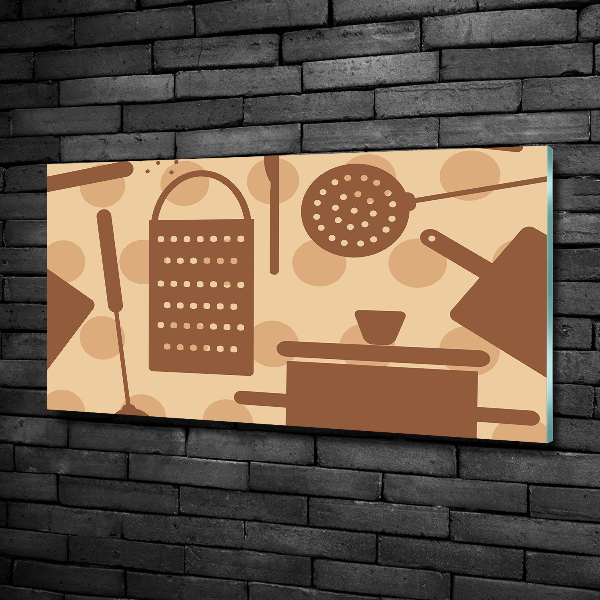 Schilderij op glas Keukengerei