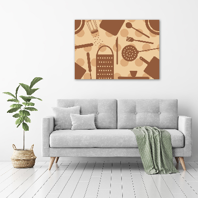 Schilderij op glas Keukengerei