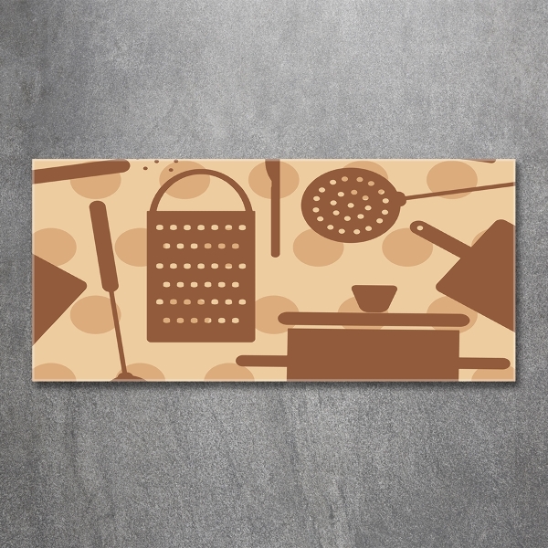 Schilderij op glas Keukengerei