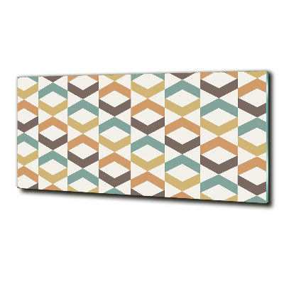 Glazen schilderij Retro achtergrond