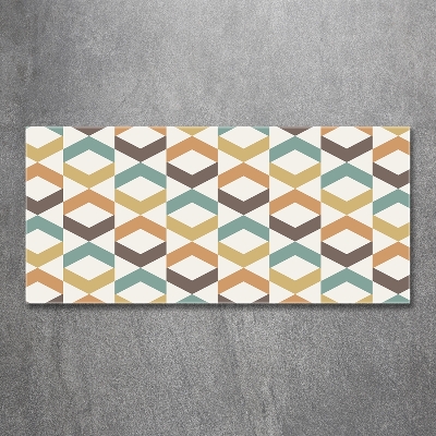 Glazen schilderij Retro achtergrond