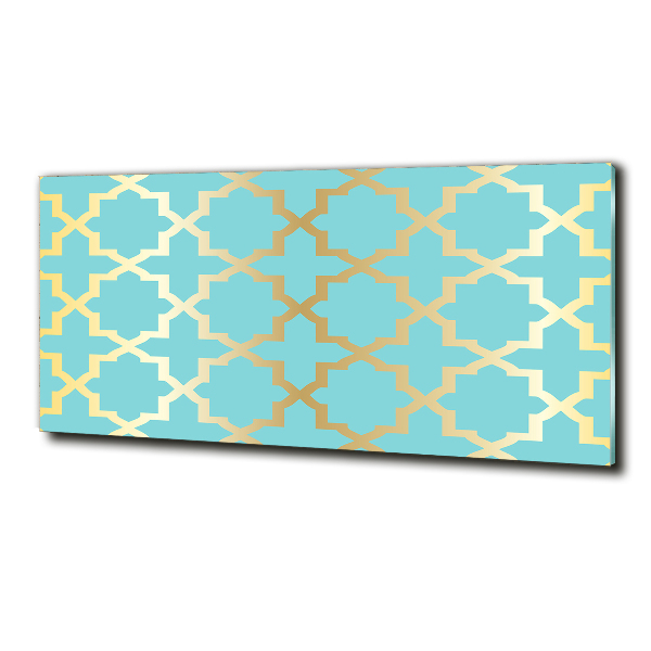 Foto schilderij op glas Arabisch patroon