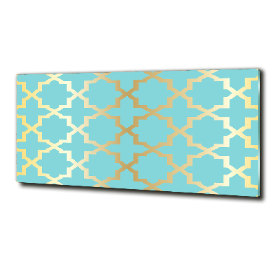 Foto schilderij op glas Arabisch patroon