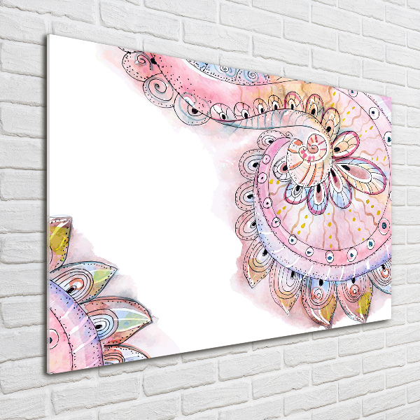 Glazen schilderij Abstract patroon