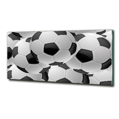 Schilderij glas Voetbal