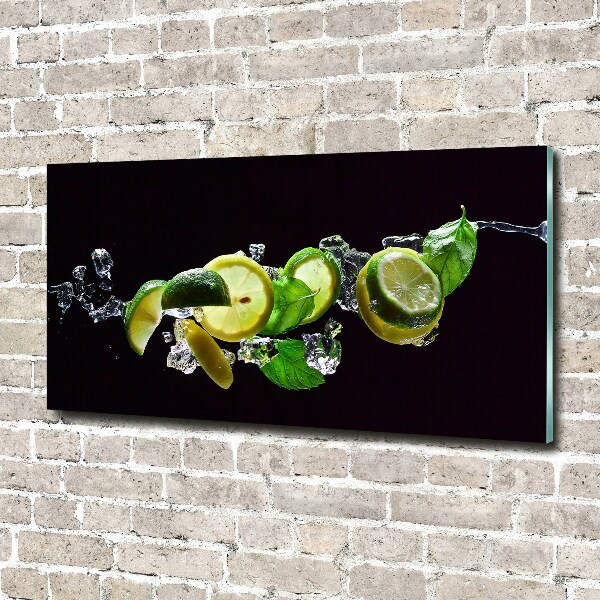 Schilderij op glas Mojito