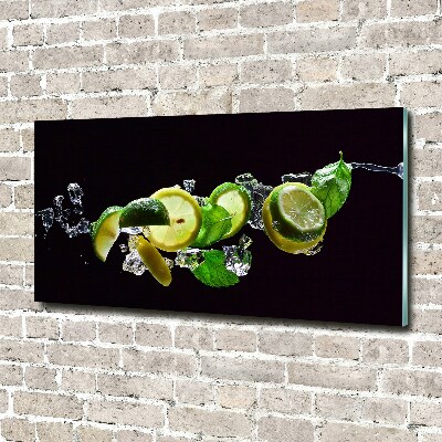 Schilderij op glas Mojito