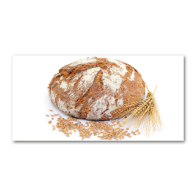 Glazen schilderij Brood en tarwe