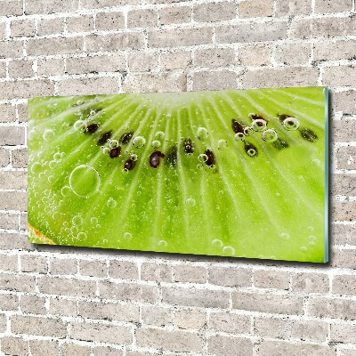 Schilderij op glas Kiwi