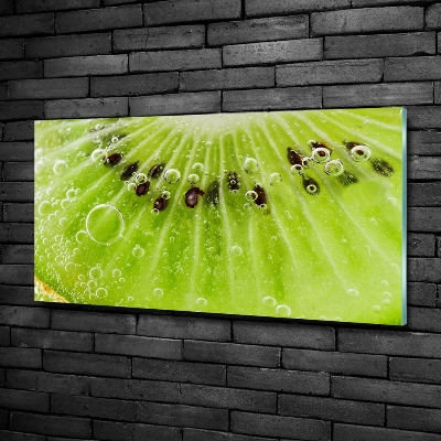Schilderij op glas Kiwi