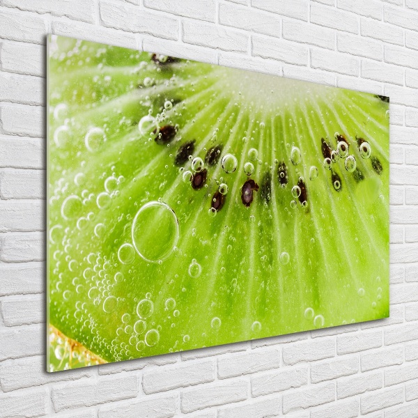 Schilderij op glas Kiwi