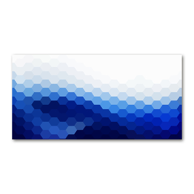 Foto schilderij op glas Kubussen achtergrond