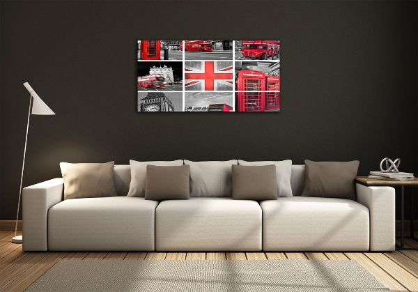 Schilderij glas Londen College