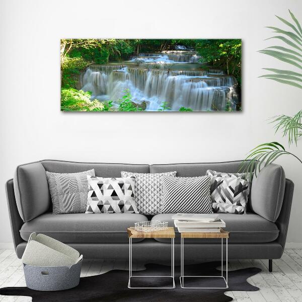 Glazen schilderij Waterval