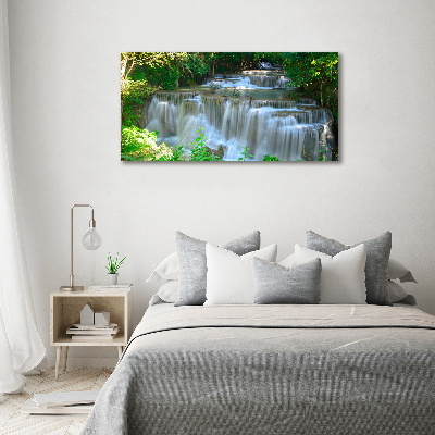 Glazen schilderij Waterval