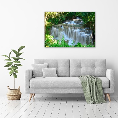 Glazen schilderij Waterval
