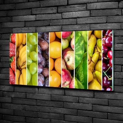 Schilderij op glas Fruit