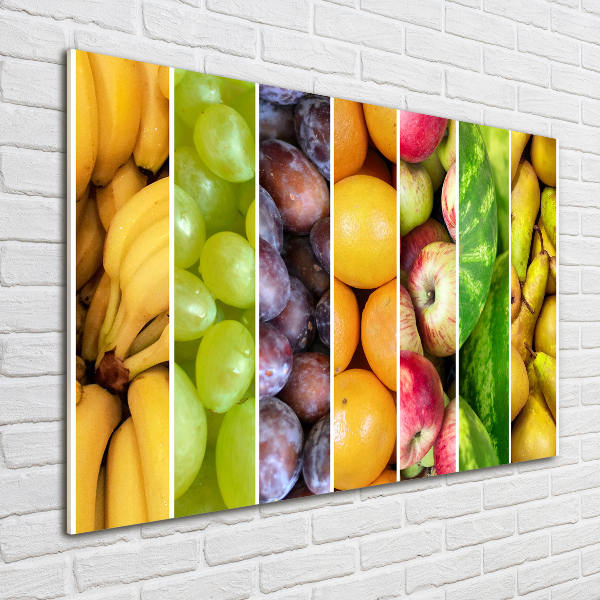 Schilderij op glas Fruit