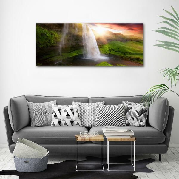 Foto schilderij op glas Waterval