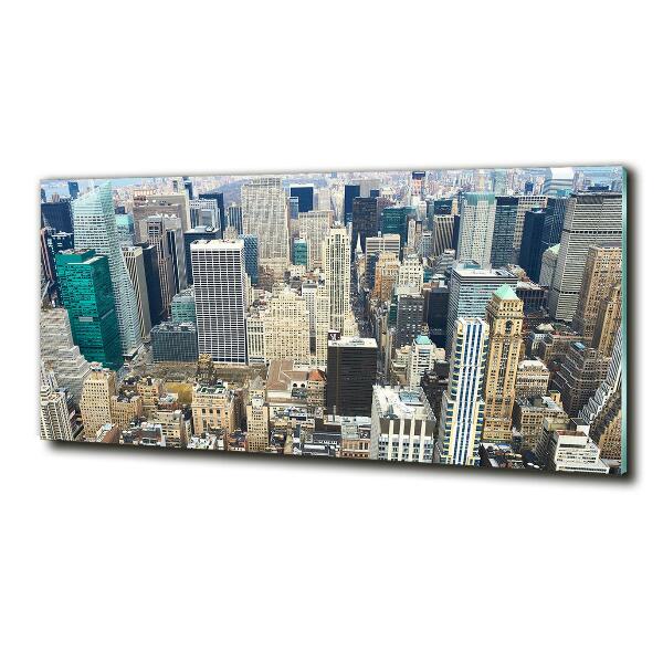 Foto schilderij op glas Manhattan, New York