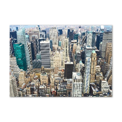 Foto schilderij op glas Manhattan, New York