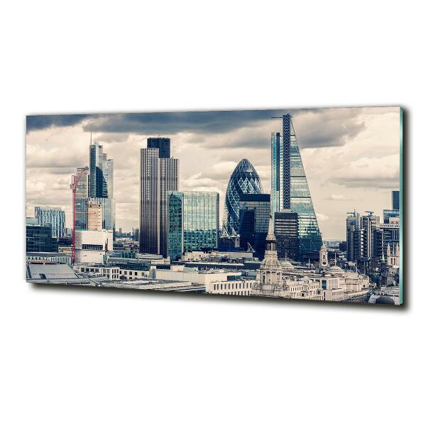 Glazen schilderij Wolkenkrabbers