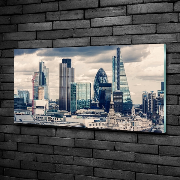 Glazen schilderij Wolkenkrabbers