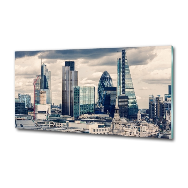Glazen schilderij Wolkenkrabbers