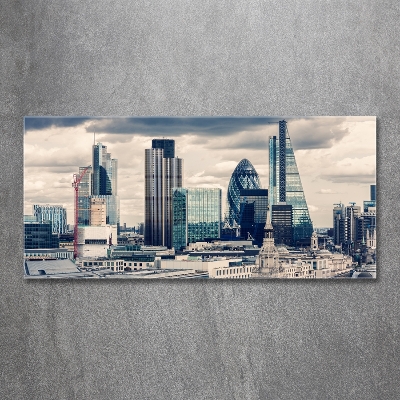 Glazen schilderij Wolkenkrabbers