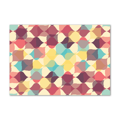Schilderij glas Geometrische achtergrond